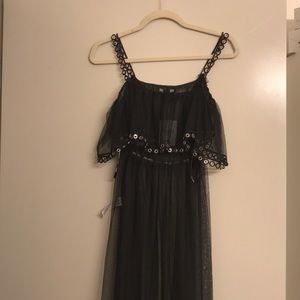 Chiffon tulle dress